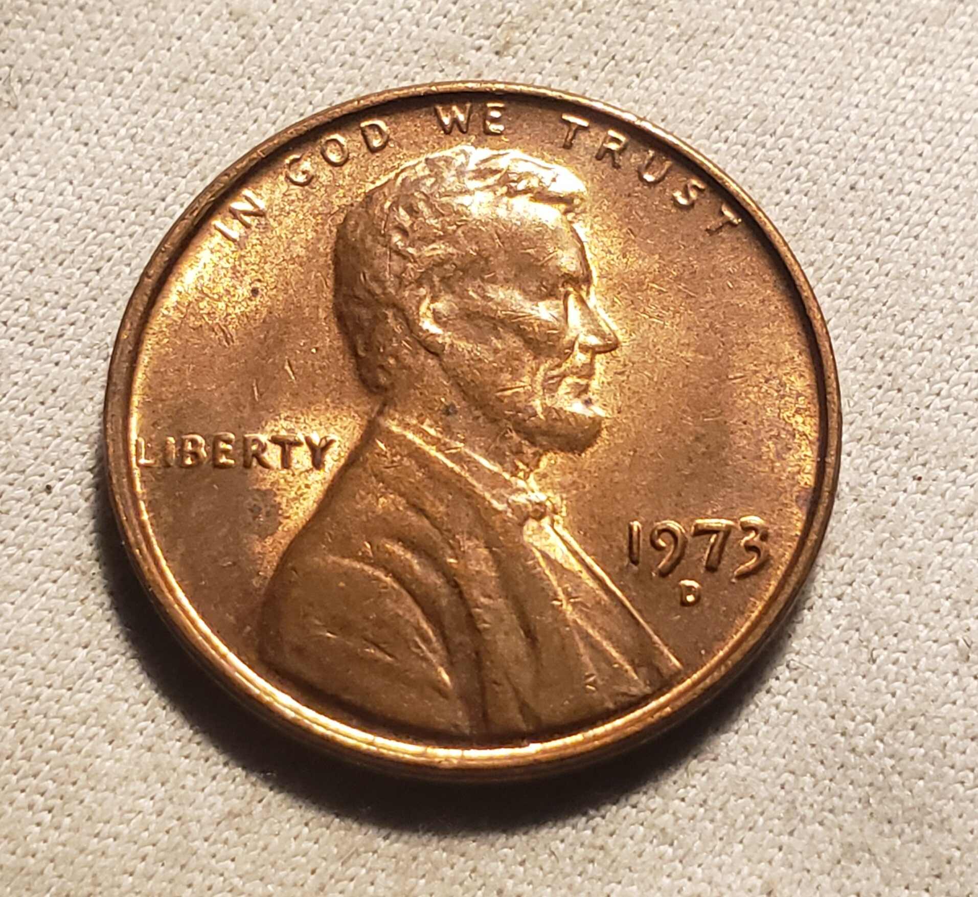 1973-D-Penny---Collector-Bank-Dump---Approximate-Grade-Pls